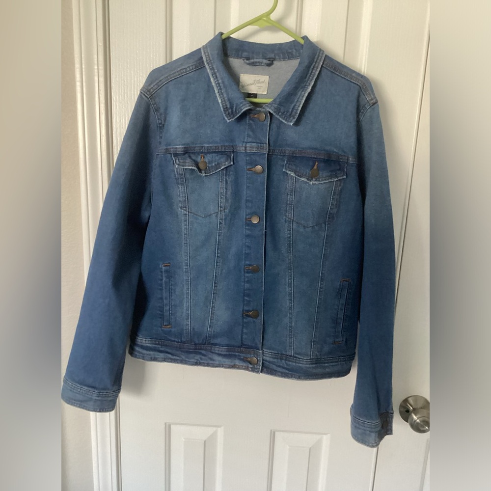 Distressed Denim Jacket